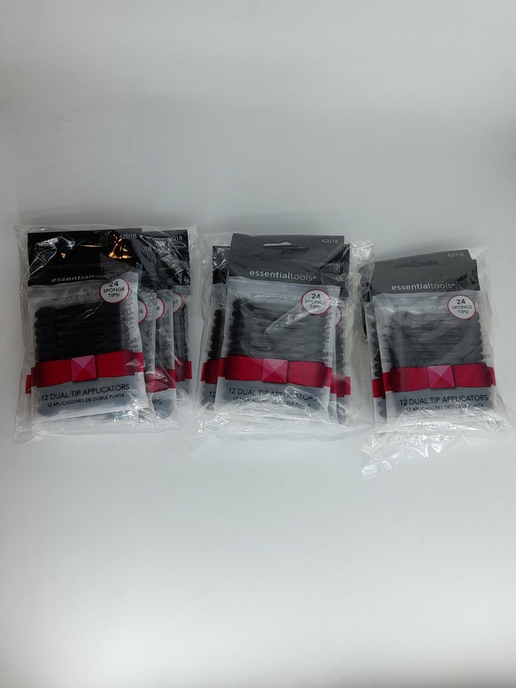 Essential Tools - 5 Packs/ 12 Dual Tip Applicators in each
