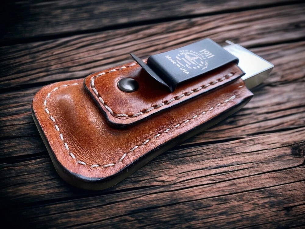 Made in USA - CoD Black Ops Skull Leather Magazine Holder