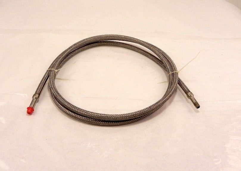Flex Pression SS Flexible Hose Assy 1/8" NPT x 98"