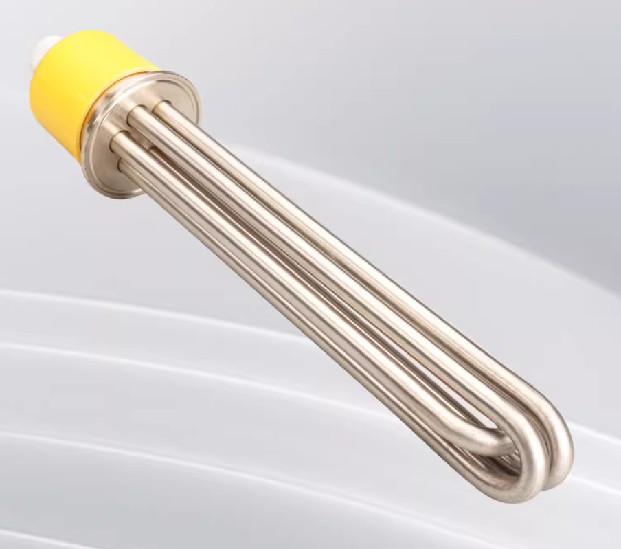 Electric Water Heater Brewing 2" Tri Clamp Flange Immersion 220V Heating Element