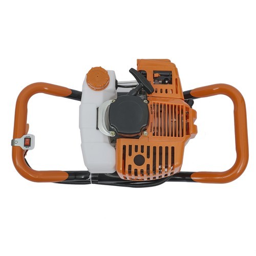 2-Stroke 52CC Earth Auger Digging Machine Gas Powered Post Hole Digger w/ 3 Bits