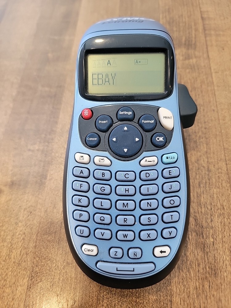 dymo letratag label maker handheld tested works