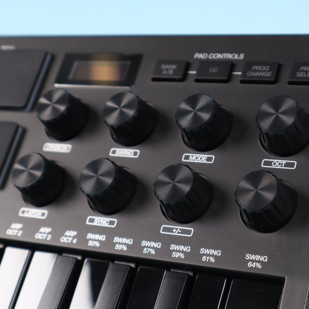 Akai MPK Mini 25 Keys Keyboard Controller - Black Edition