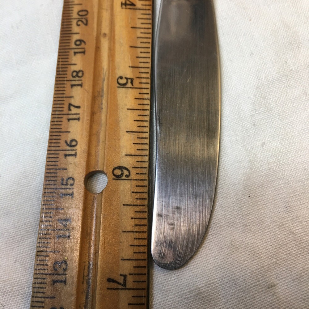 Vintage Silverplate Knife Monogrammed B Unknown Pattern