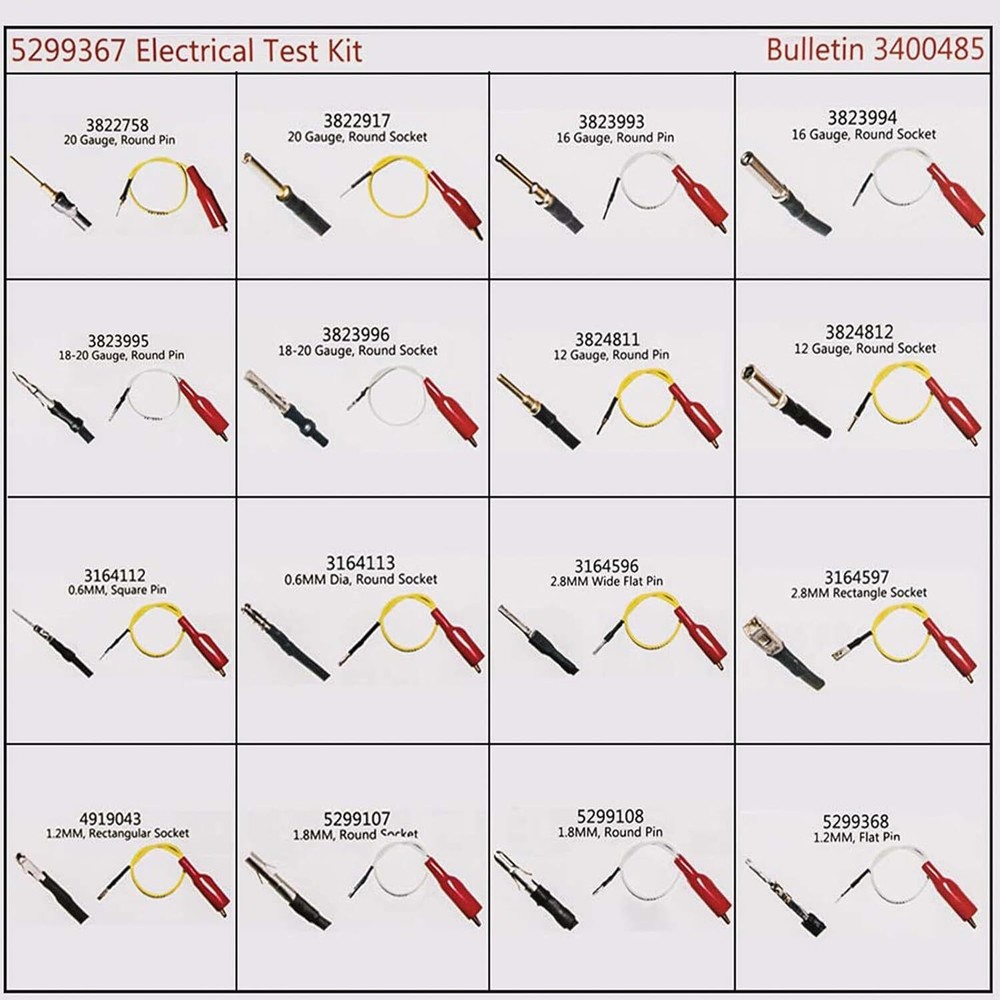 5299367 Electrical Test Lead Cable Set For Cummins Circuit Connection/Experiment
