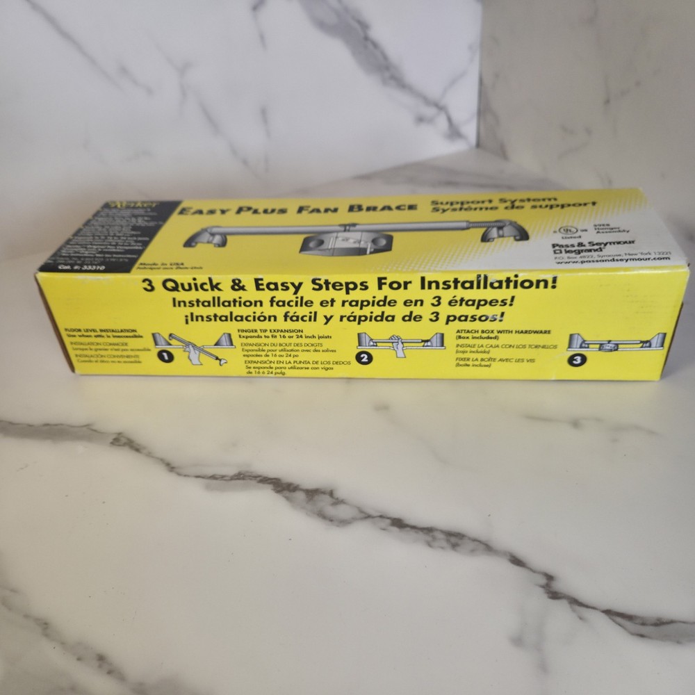 Reiker Enterprises Easy Plus Fan Base 3 Step Install