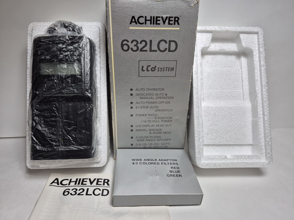 Achiever 632LCD Dedicated Auto Thyristor Universal Flash LCD display New