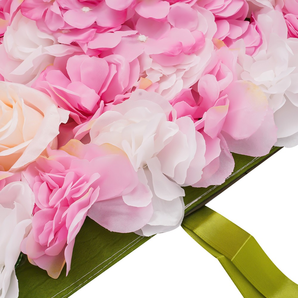 1m Artificial Rose Hydrangea Flower Wall Panels Wedding Bouquet Display New