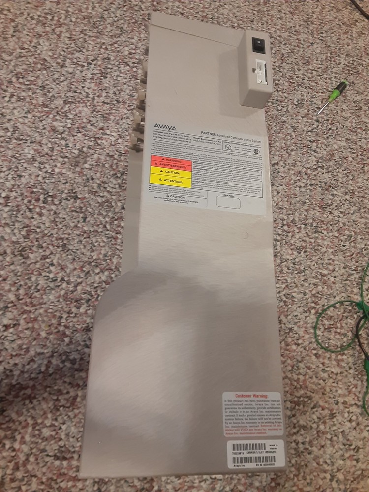 Avaya PARTNER ACS Lucent Partner System Case - 103H5(28)