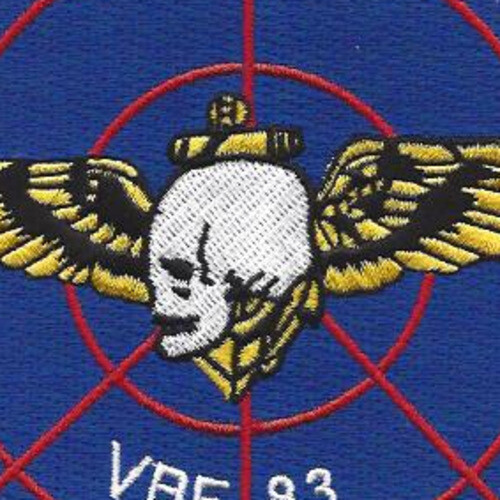 VBF-83 Patch Skull with Pilot Wings
