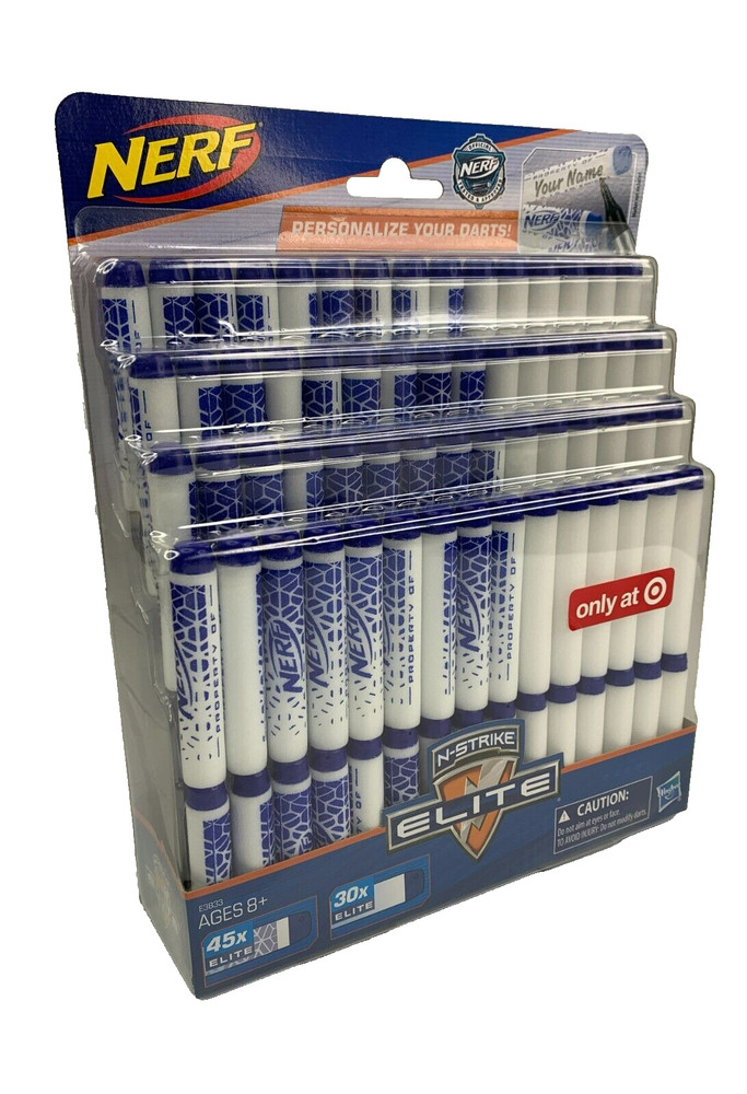 Nerf Darts N-Strike Elite 75 count Refill Personalize New in Package