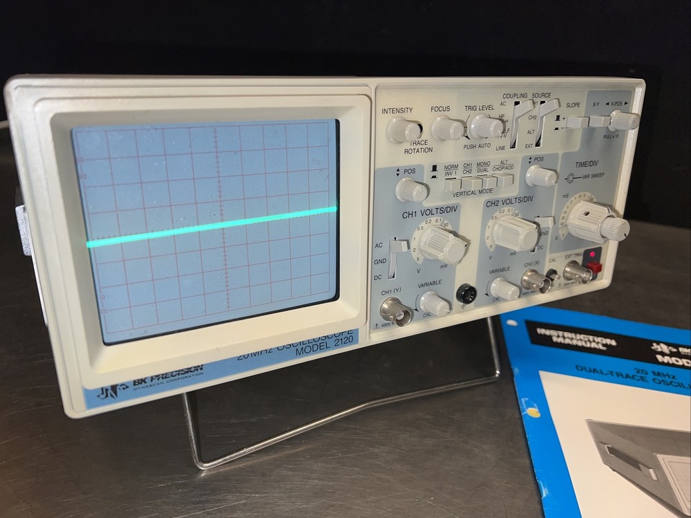 BK Precision Oscilloscope 2120 20 MHz. Our #1