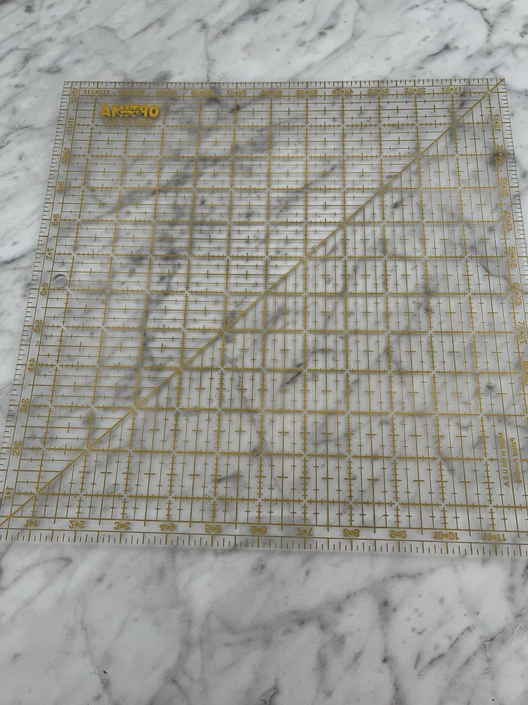 12” Square Cutting Board For Quilting, Sewing