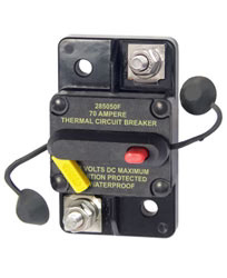 Blue Sea Circuit Breaker 70 AMP Surface Mount Thermal