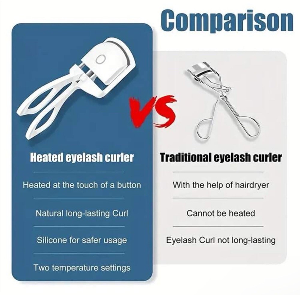 USB Rechargeable Eyelash Curler