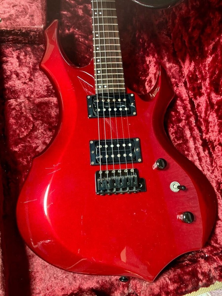 Grass roots Forest model See-through Red Electric Guitar