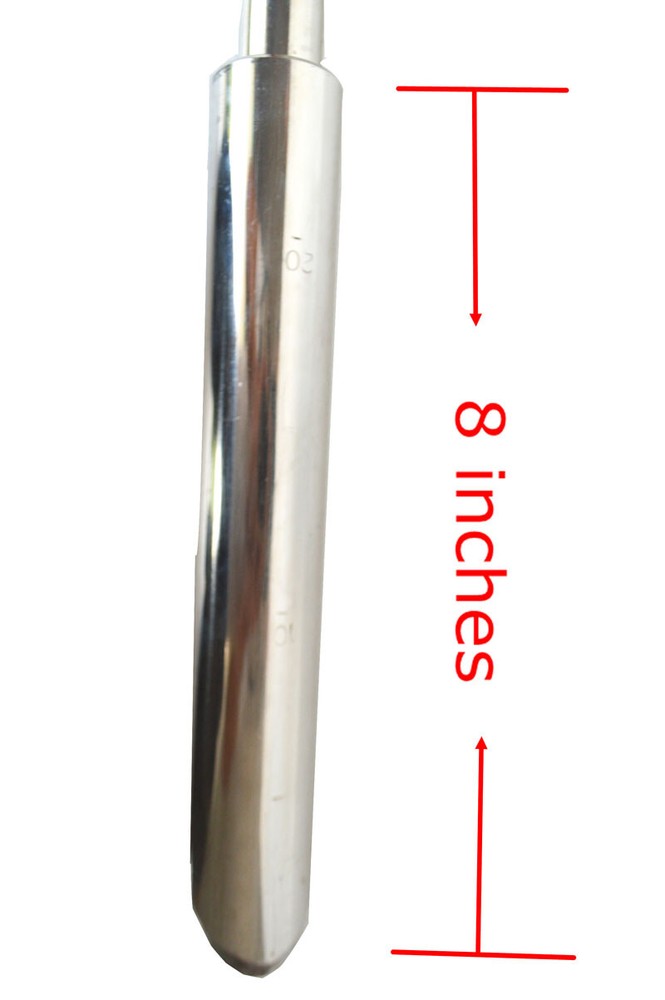 Portable 1.5"Dia.Stainless Soil Sample Probe Vertical Type for Soil Sampling NEW