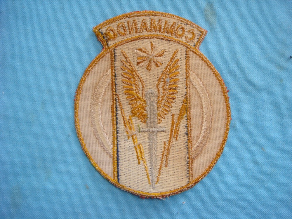 VIETNAM WAR PATCH, USAF 6th FIGHTER SQUADRON COMMANDO