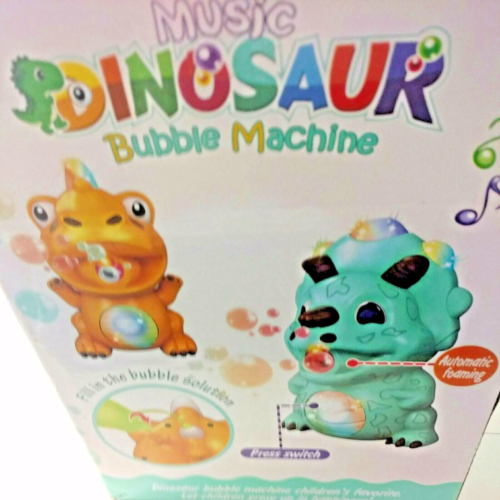 Bubble Maker Toy with Light-Music Bubble Machine for kids