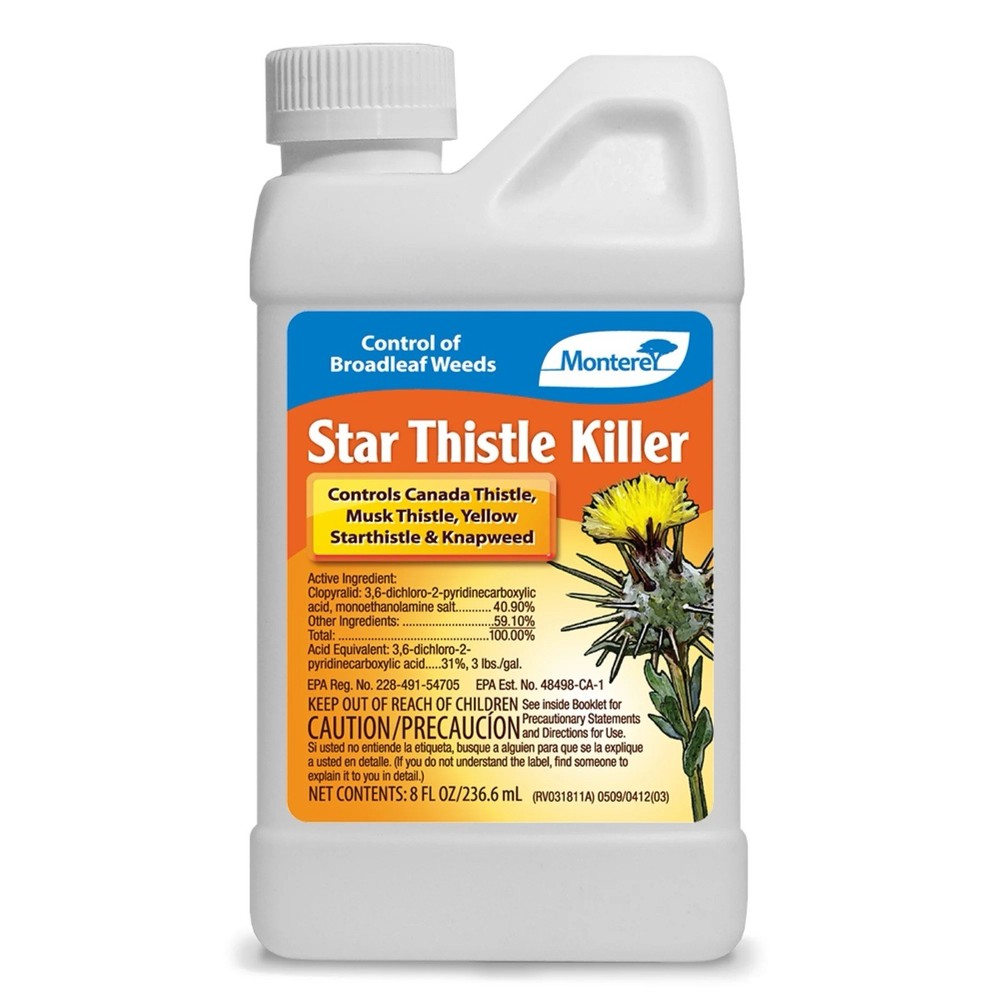 8oz. Monteray Thistledown Weed Killer Star Thistle Killer (old packaging)