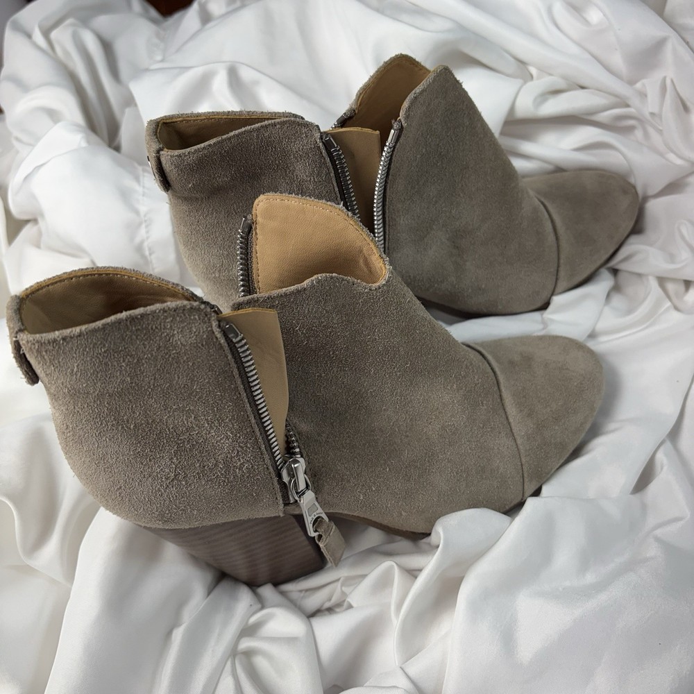 Rag & Bone New York Suede Ankle Boot 36.5 (US 6.5) EUC Block Heel