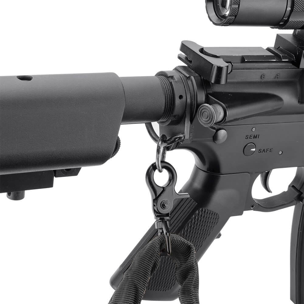 Tactical 1 Single Point Adjustable Bungee Hook for Rifle Sling Strap System