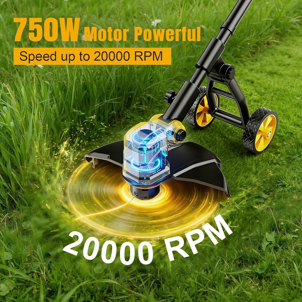 Lightweight Battery Weed Eater 14 Inch Spool