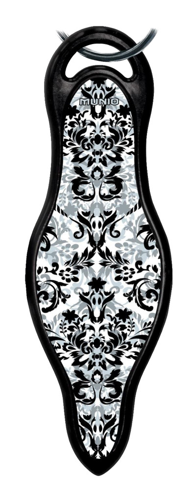 Munio Self Defense Key Chain, Damask