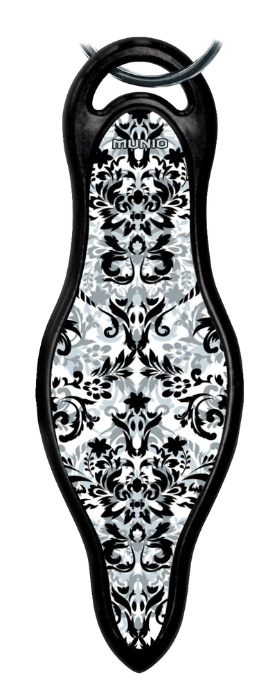 Munio Self Defense Key Chain, Damask
