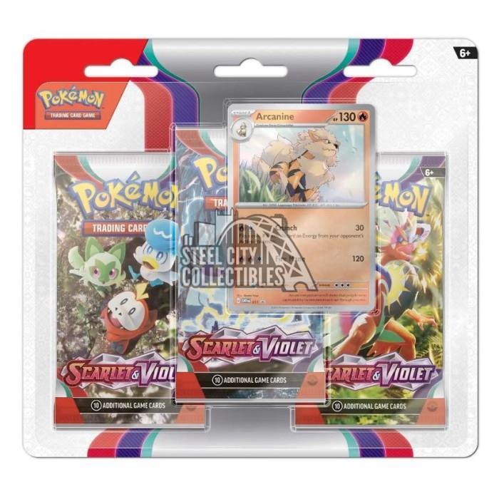 Pokemon Scarlet & Violet 3-Pack Blister