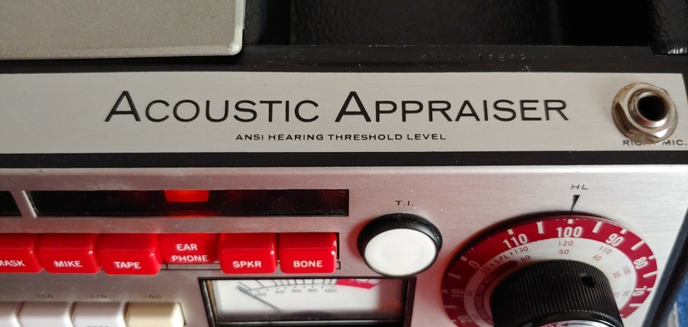 Qualitone Acoustic Appraiser Audiometer