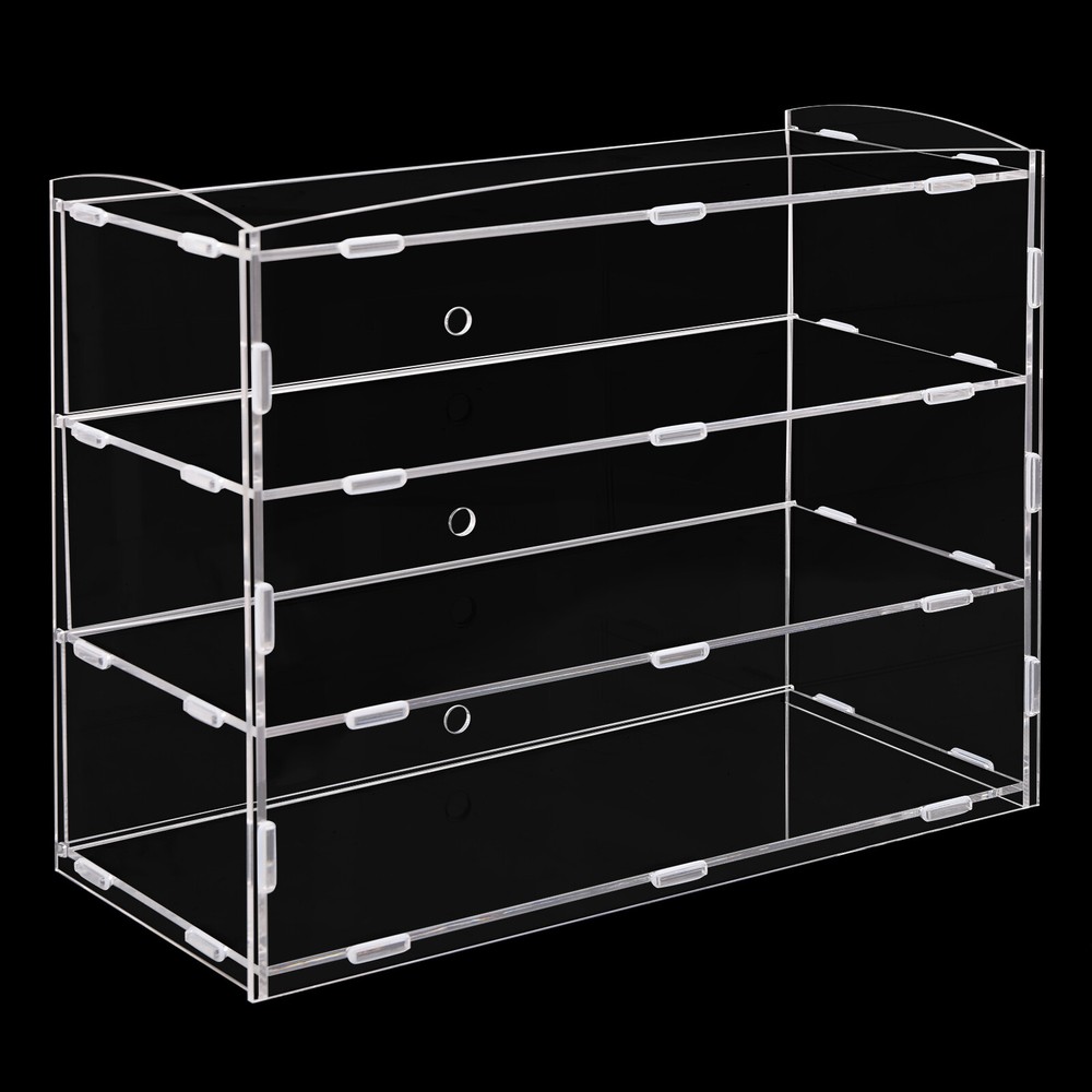 3 layers Acrylic Display Cabinet Case Bakery Pastry Display Case Multi-layer Kit