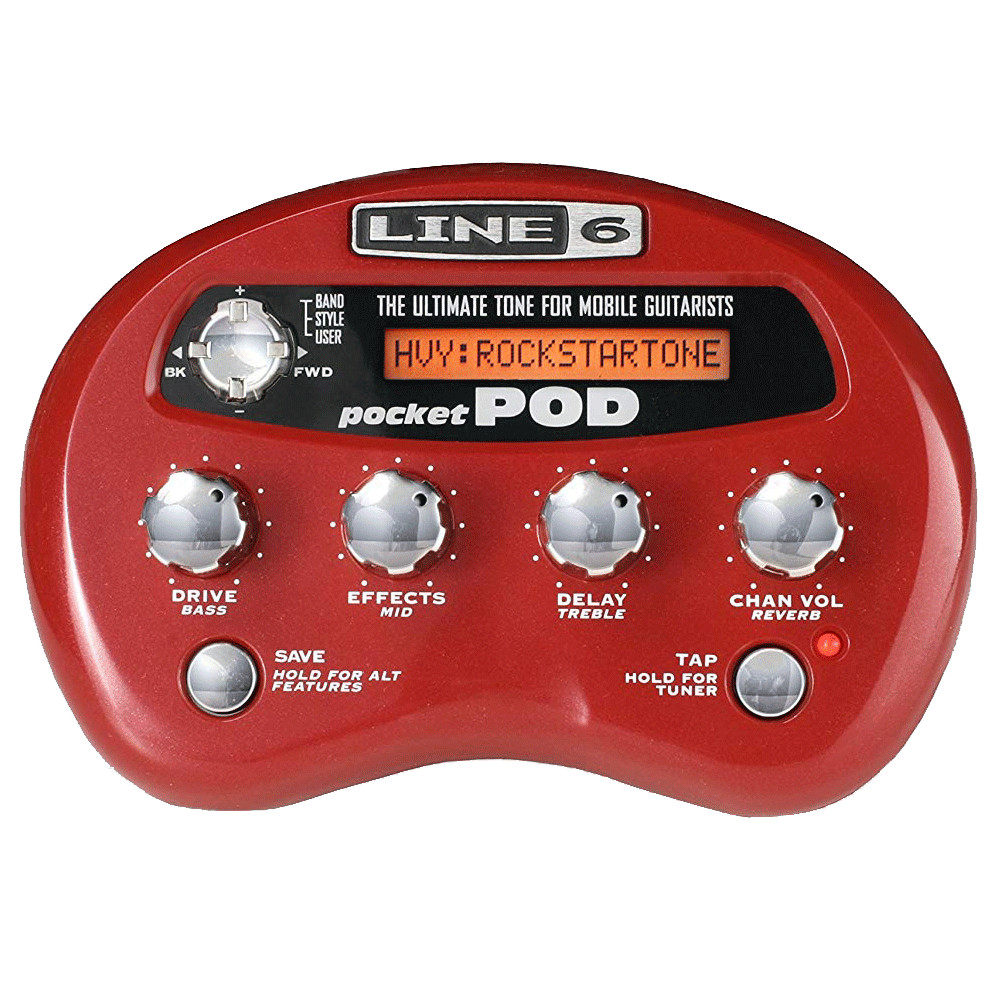 Line 6 Pocket POD Guitar Multi-Effects Processor