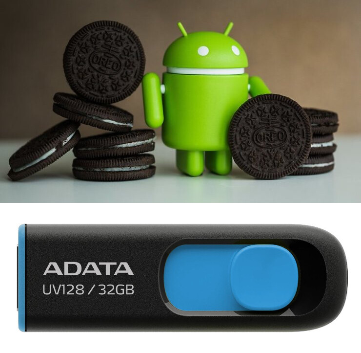 Android Oreo x86 8.1 r1 64Bt PC Boot FAST 32 Gb USB 3.2 Linux Install Live