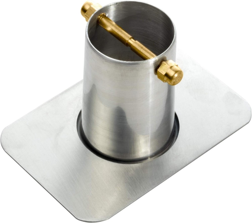 Rust-Resistant Gutter Drainage Adapter for Rain Chains, Aluminum Design