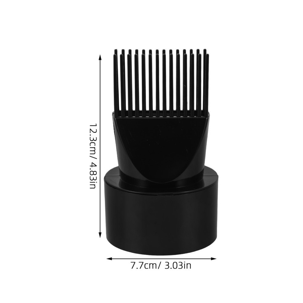 Hair Dryer Diffuser Nozzle with Comb - Replacement Blow Dryer Attachment - for