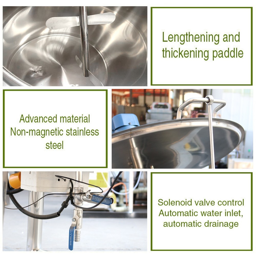 150L Pasteurization Machine with Hydro-cooling Milk Coffee Juice Pasteurizer