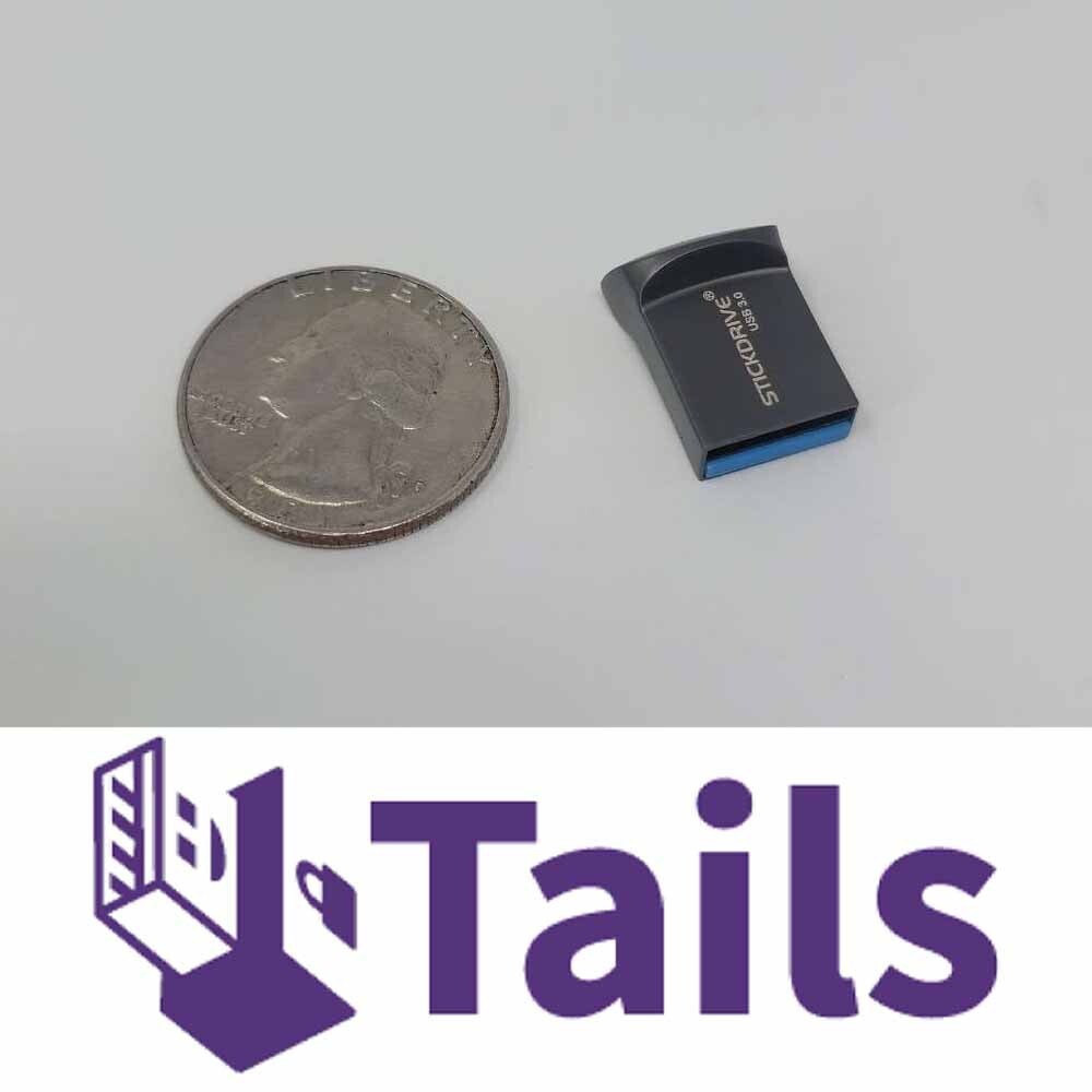 Tails Linux 6.0 - 32 Gb USB 3 Drive Safe Fast Secure Anonymous Live Boot OS