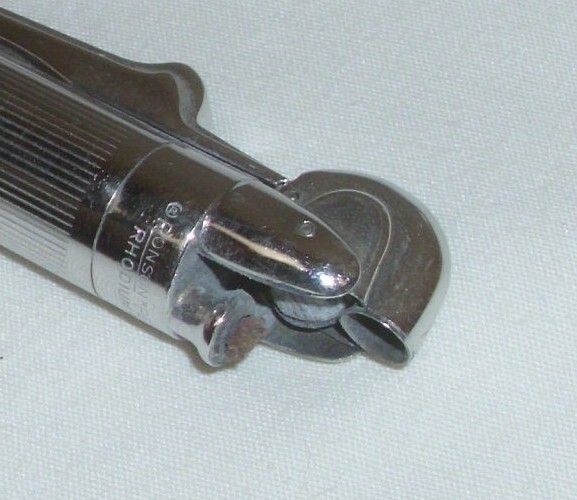 RONSON PENCILITER IN CHROME BOXED