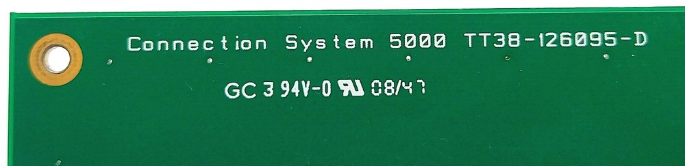Connection system 5000 TT38-126095-D PCB Card