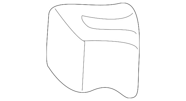 Genuine GM Radiator Lower Mount 15708536