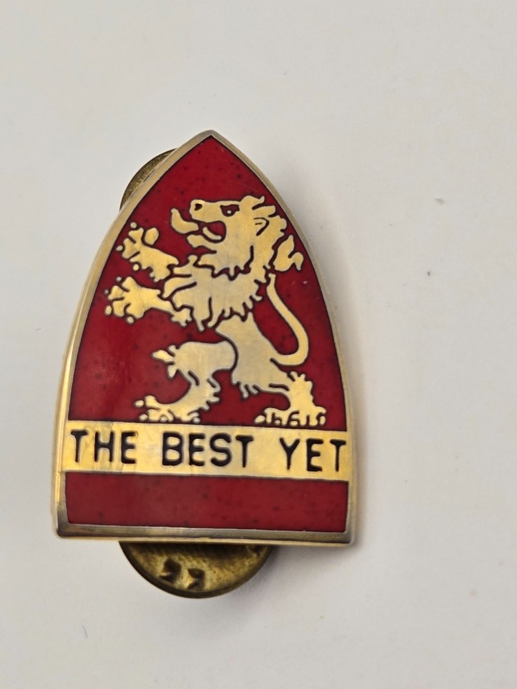 4 Vintage Army Command & Training DUI Pins