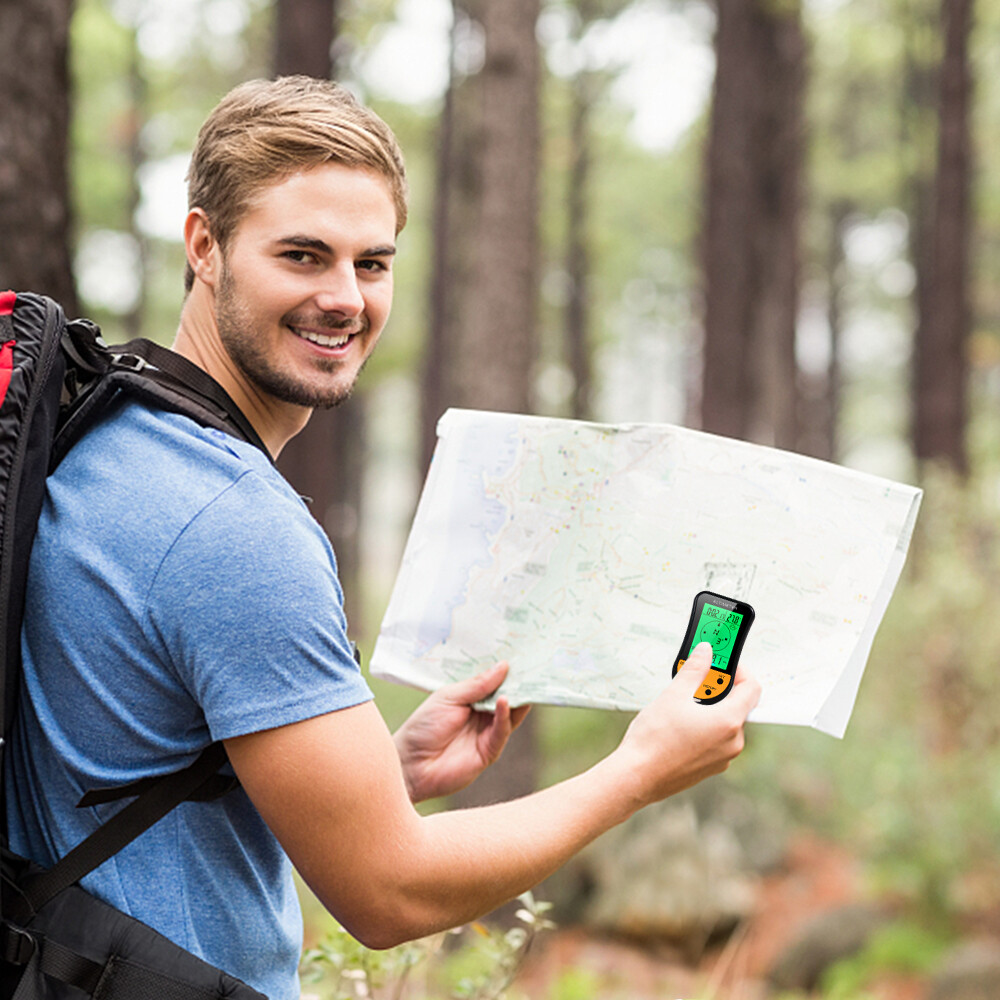 Electronic Digital Altimeter 8 in 1 Multifunction LCD Backlight K7Z7