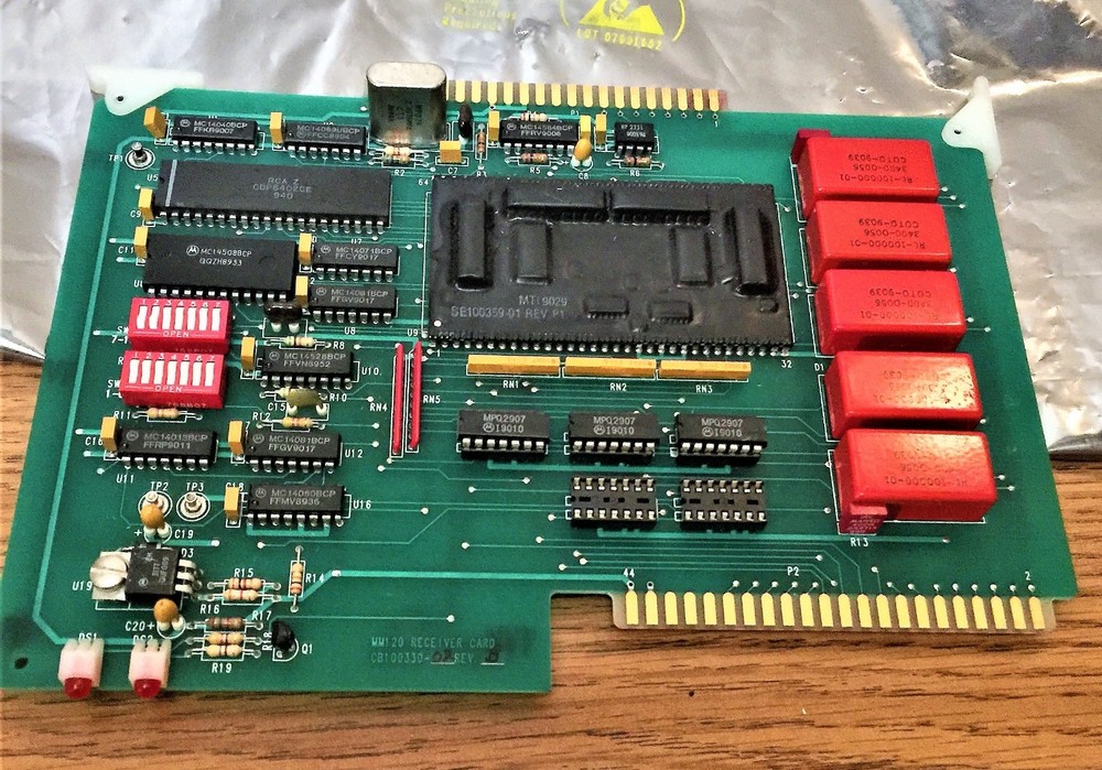 WESTRONICS CB100330-02 REV B MM120 RECEIVER CARD