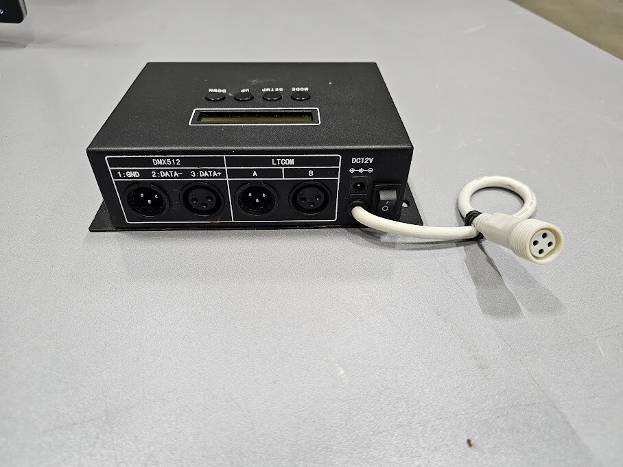 DMX512 Controller - Working, Signs of Use, No Accessories, Compact Lighting