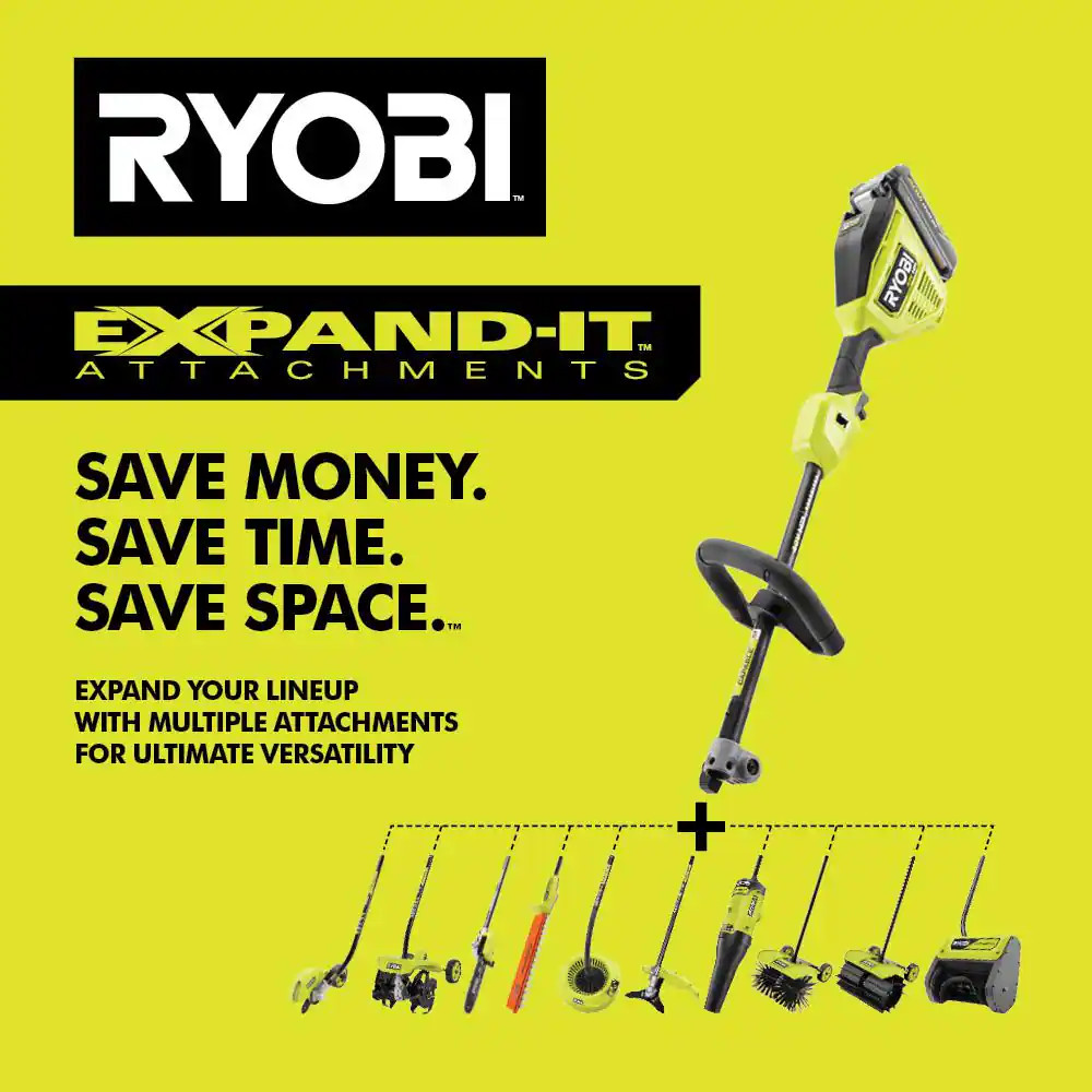 40V 15 In. Expand-It Cordless Battery Attachment Capable String Trimmer & .080 P