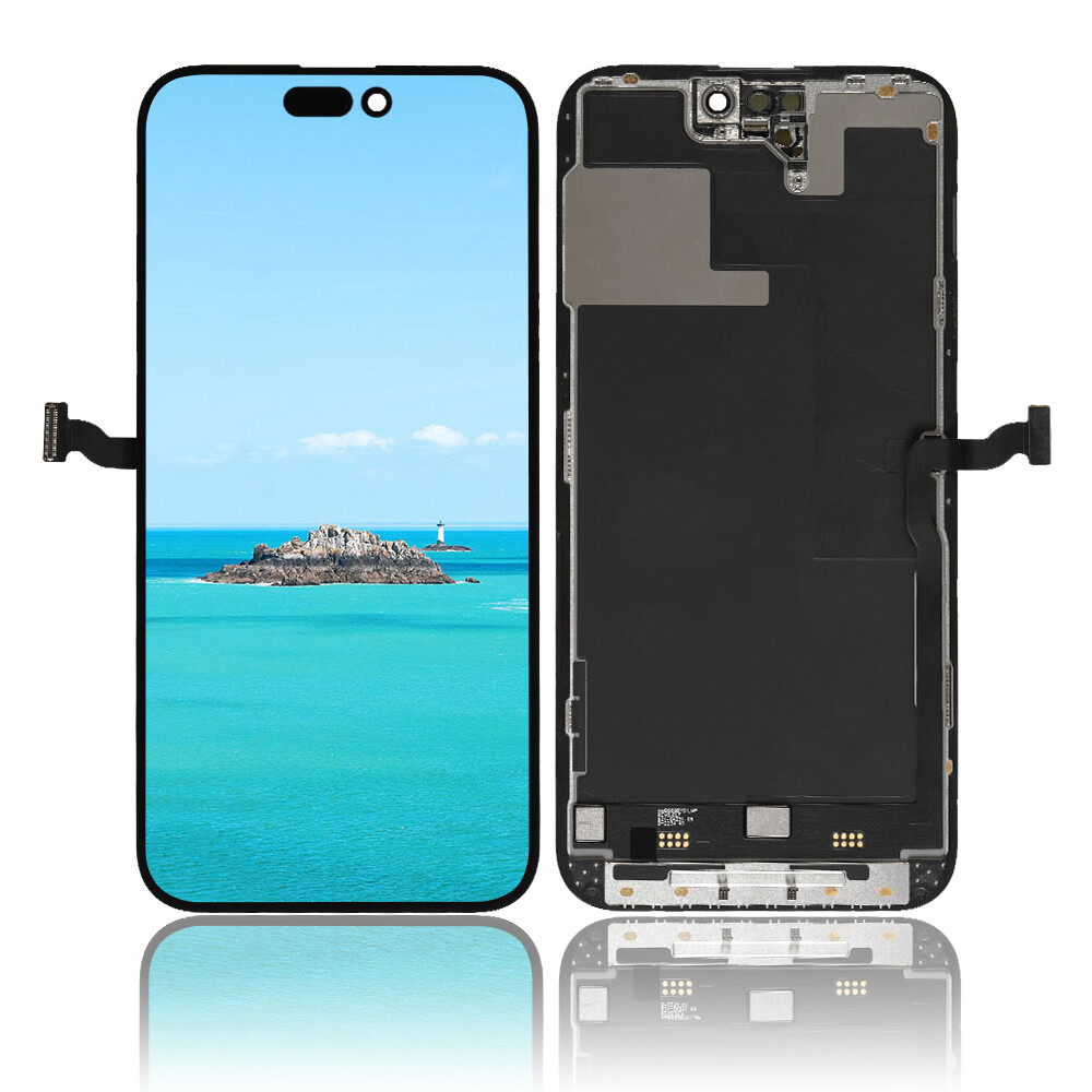 Soft OLED For iPhone 14 Pro Max LCD Display Touch Screen Digitizer Replacement