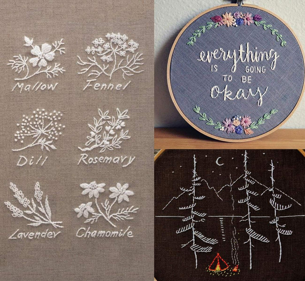 12 Overlock Thread Spools 1500M & 4 Serger Thread Spools 3000 Yards Black/White