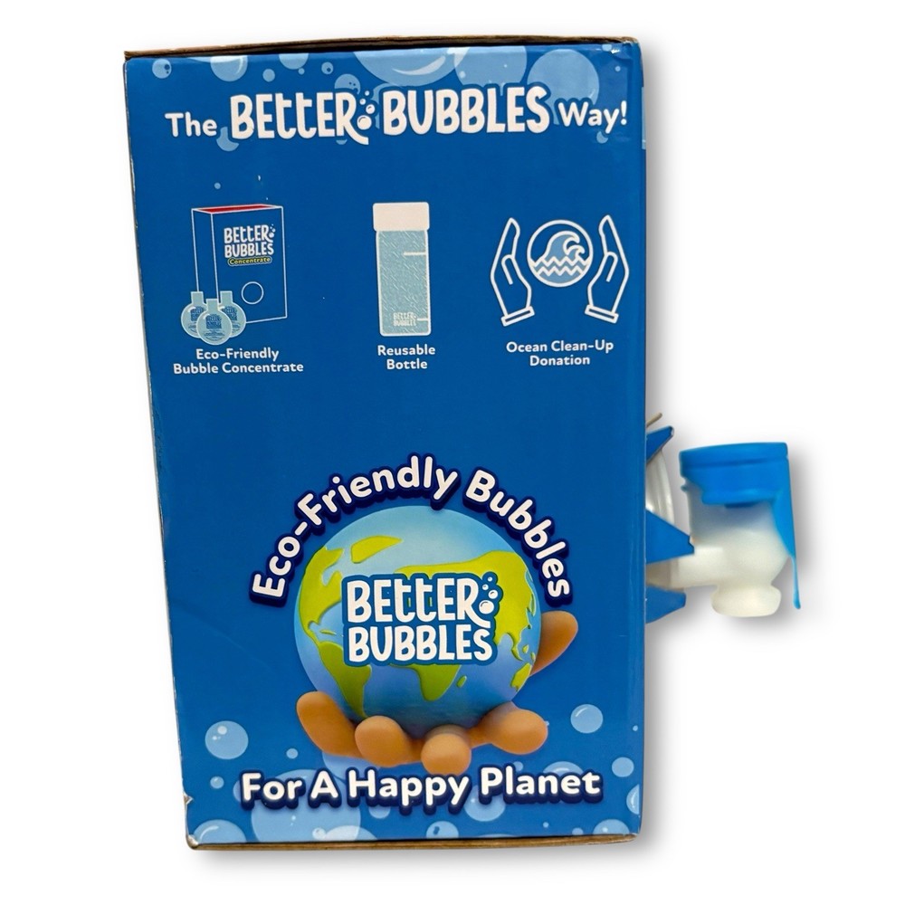 Better Bubbles Concentrate 25 refills Refillable Bubble System 640mL Solution