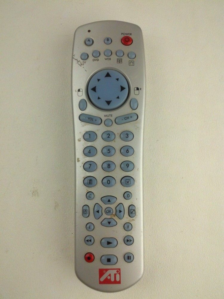 ATI Silver Wireless RF Remote Control